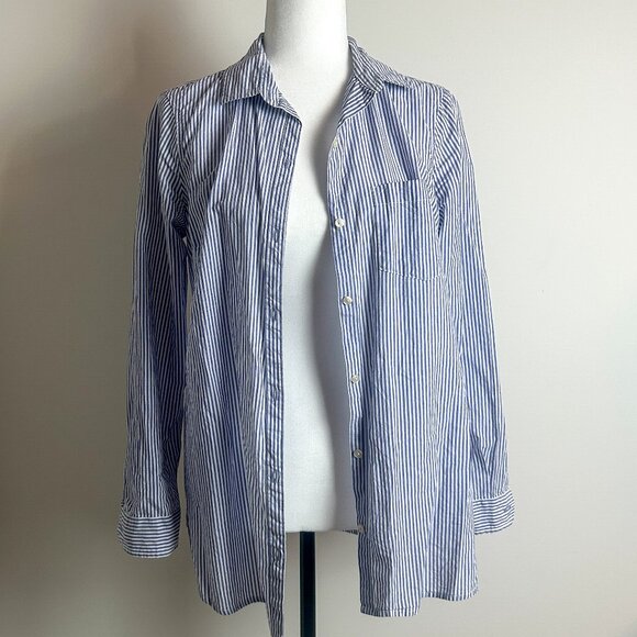 Old Navy Striped Tunic Shirt – Size Medium - Picture 1 of 3